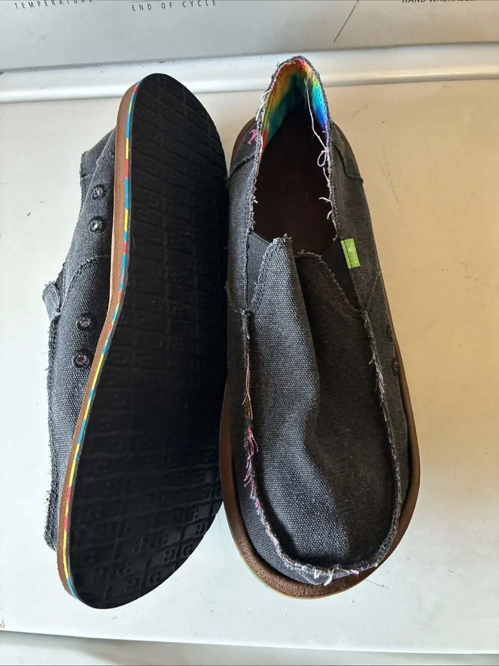 Sanuk shoes colorful